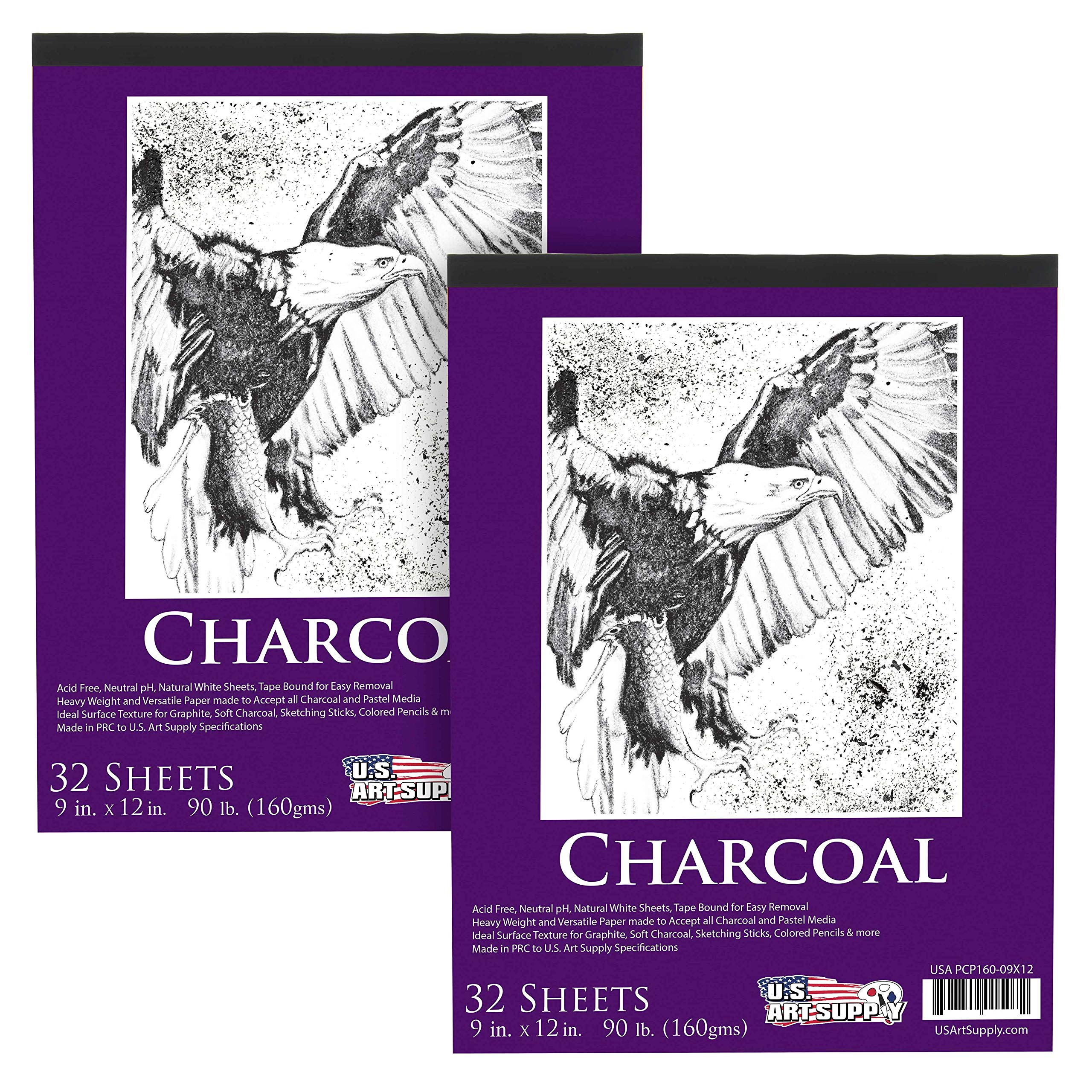 Paper Collective CHARCOAL 02 50×70cm Strathmore 500 Series Charcoal Paper - Assorted Colors, 150
